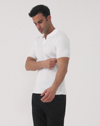 Florence – ribbed cotton polo – milano®