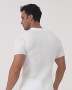 Florence – ribbed cotton polo – milano®